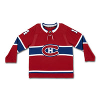 NICK SUZUKI Autographed Red Montreal Canadiens Jersey UDA