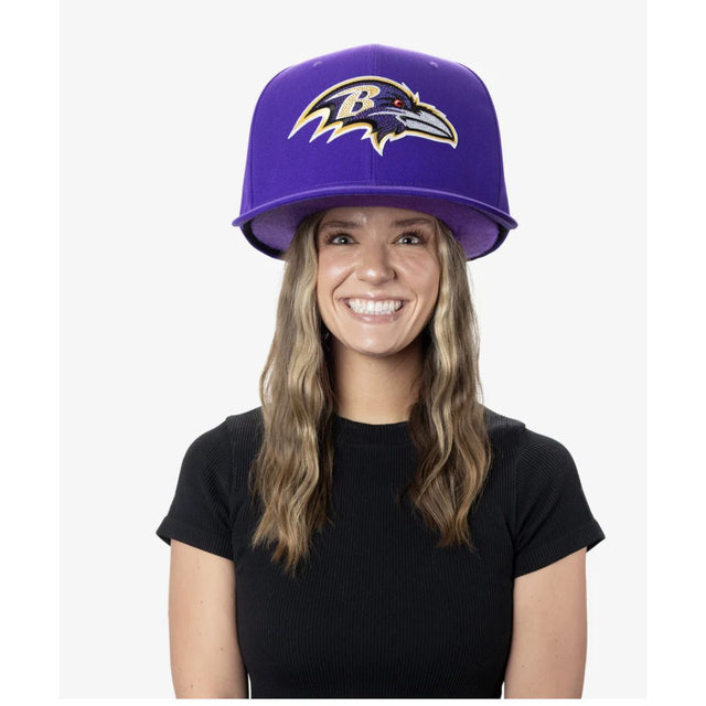 OVERSIZED SUPER FAN HAT in Purple Baltimore Ravens (Fun Gift / Great for Autographs)