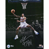ALLEN IVERSON Autographed and Inscribed "ROY 97" Philadelphia 76ers 11" x 14" Spotlight Photograph FANATICS