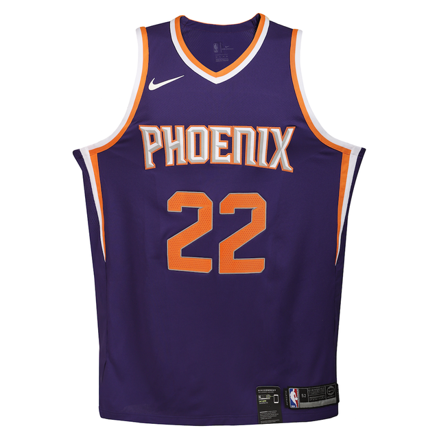 DEANDRE AYTON Autographed and Inscribed “2018 NBA #1 Pick” Authentic Purple Nike Phoenix Suns Jersey - Limited Edition of 22 - GAME DAY LEGENDS & STEINER
