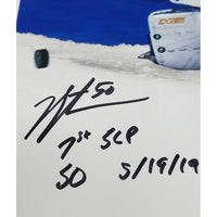 JORDAN BINNINGTON St. Louis Blues Autographed and Inscribed "1st SCP SO 5/19/19" 11x14 Photo FANATICS LE 50