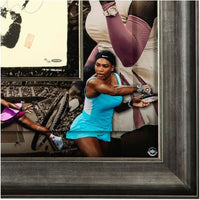 SERENA WILLIAMS Autographed Tegata 36" x 36" Display Piece Limited Edition of 25 UDA