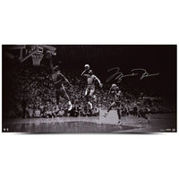 MICHAEL JORDAN Autographed "We Have Liftoff" 36" x 18" Photograph UDA LE 123