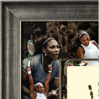 SERENA WILLIAMS Autographed Tegata 36" x 36" Display Piece Limited Edition of 25 UDA