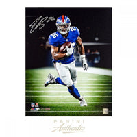 SAQUON BARKLEY Autographed New York Giants "Sideline" 16 x 20 Photograph PANINI LE 126