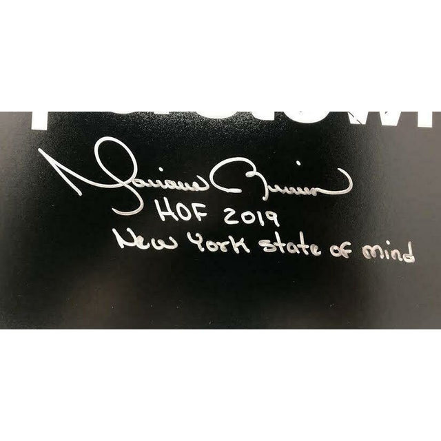 MARIANO RIVERA New York Yankees Autographed / Inscribed "HOF 2019" & "New York State of Mind" 'Bronx to Cooperstown' 10" x 20" Photograph STEINER Limited Edition 1 of 42