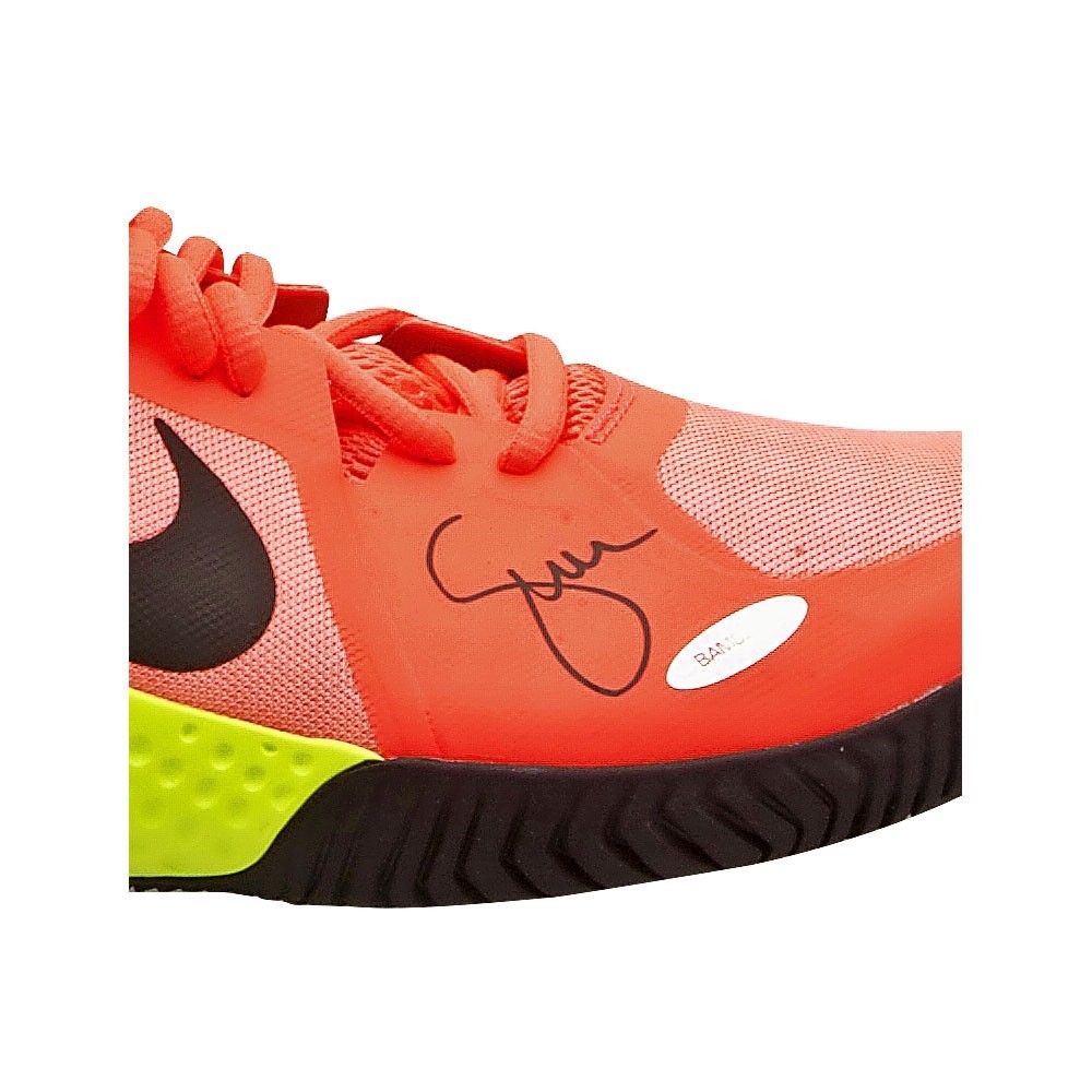 SERENA WILLIAMS Autographed Pink Nike Flare Shoes UDA