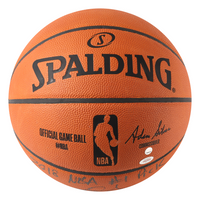 DEANDRE AYTON Autographed (Black) and Inscribed “2018 NBA #1 Pick” Authentic Spalding Basketball - Limited Edition of 22 - GAME DAY LEGENDS & STEINER