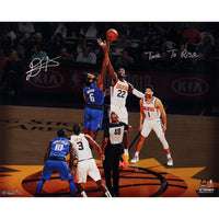 DEANDRE AYTON Autographed Phoenix Suns "Time To Rise" 16"x20" Tip Off Photograph GDL LE 1/22