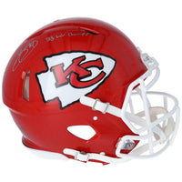 SAMMY WATKINS Autographed Kansas City Chiefs SB LIV Champs SB Logo Speed Authentic Helmet FANATICS
