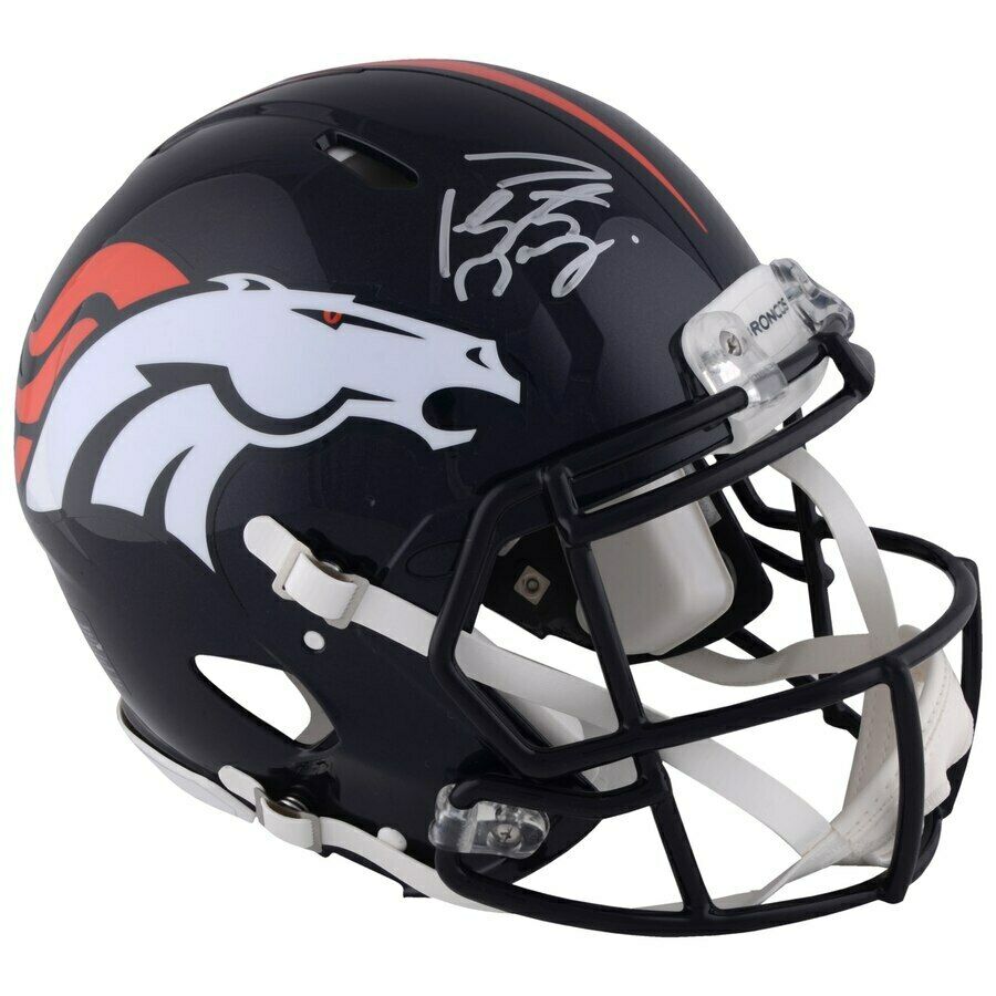 PEYTON MANNING Autographed Denver Broncos Proline Speed Helmet FANATICS