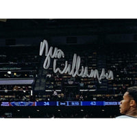 ZION WILLIAMSON Autographed New Orleans Pelicans "Lay Up" 16" x 20" Photograph FANATICS