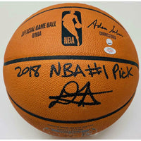 Deandre Ayton Autographed Phoenix Suns 2018 NBA #1 Pick Authentic Basketball GDL LE 22/22