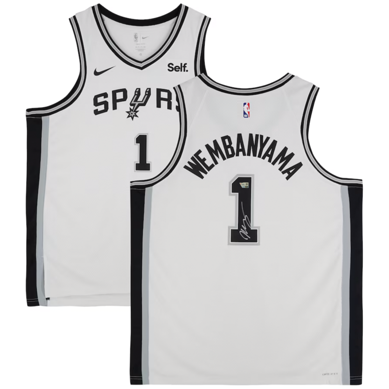 Victor Wembanyama Autographed San Antonio Spurs Nike Assoc. Ed. Swingman Jersey Fanatics