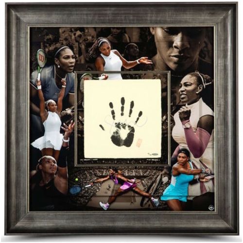 SERENA WILLIAMS Autographed Tegata 36" x 36" Display Piece Limited Edition of 25 UDA