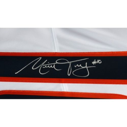 MITCHELL TRUBISKY Autographed Chicago Bears White Limited Nike Jersey FANATICS