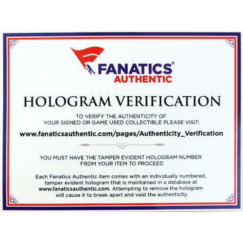 JULIUS ERVING Philadelphia 76ers Autographed 12" Replica Larry O'Brien Trophy FANATICS