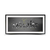 SERENA WILLIAMS Autographed Framed “Humble Beginnings” 36x15 Photo UDA