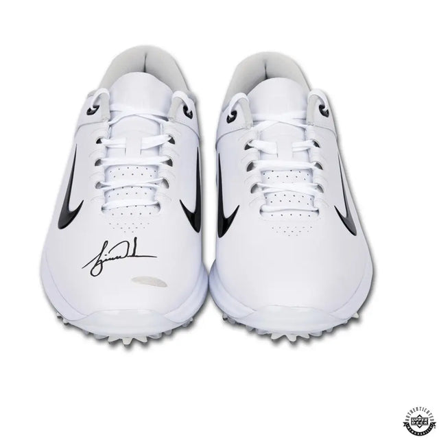 TIGER WOODS Autographed Nike Air Zoom Tiger Woods ’20 Golf Shoes UDA