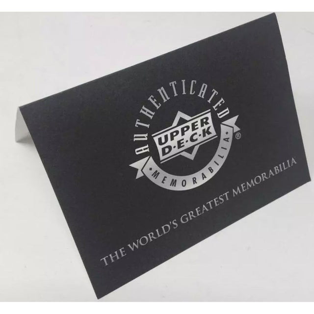 Joe Sakic / Patrick Roy Autographed Avalanche Hockey Puck UDA LE 25