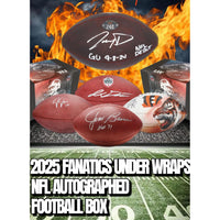 2025 Fanatics NFL Authentic Football Under Wraps (Brady, Jayden, Caleb, etc.)