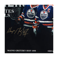 WAYNE GRETZKY and PAUL COFFEY Autographed Edmonton Oilers “PARTNERS” 20 x 24 Photo 20 UDA